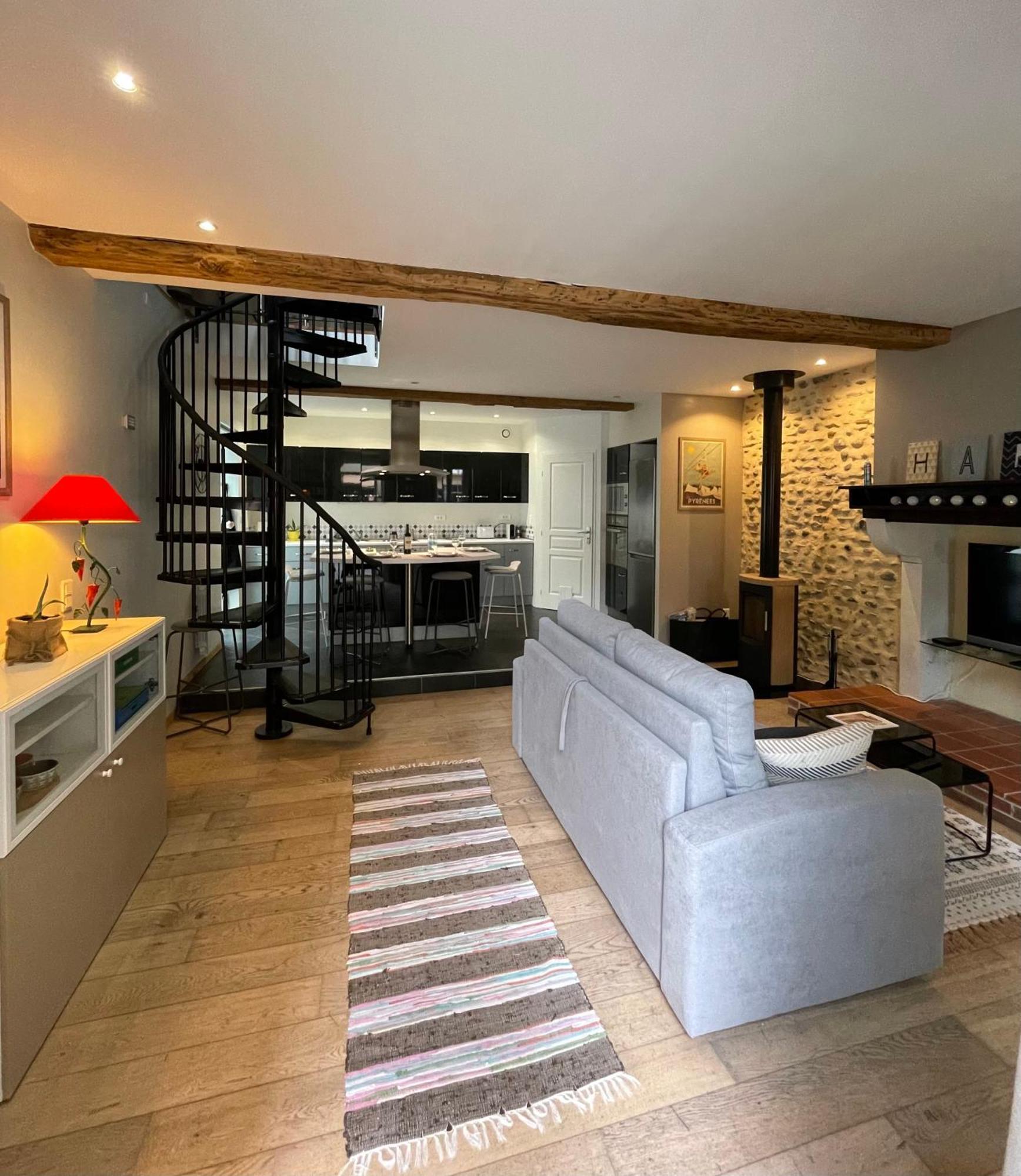 Loft De Charme En Centre-ville Appartement